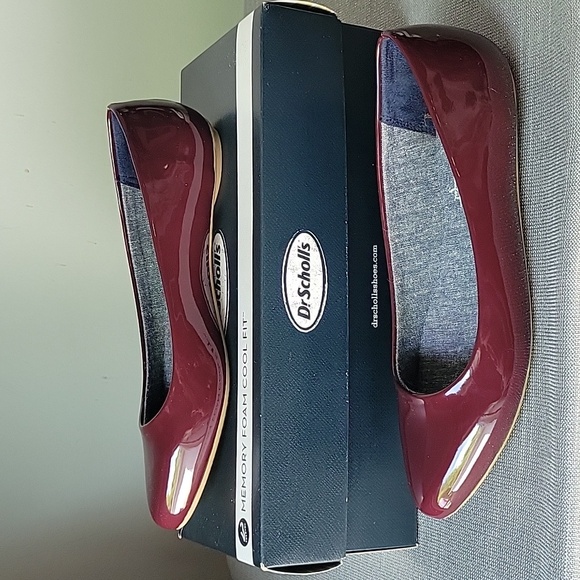 Dr. Scholl's | Shoes | Dr Scholls Really Cordovan Ballet Slipon Flats ...